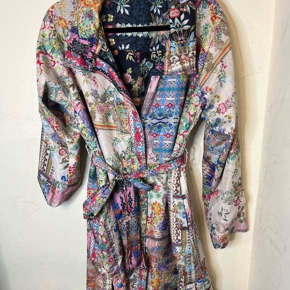 Johnny Was, Super Rare Reversible Parka NWOT - Picture 9 of 16